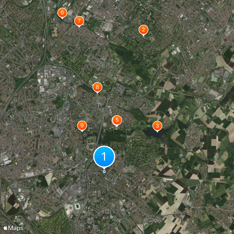 Villeneuve-d'Ascq Map