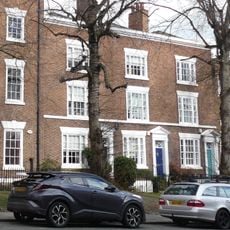 Number 7, 9 and 11 and railings to forecourt