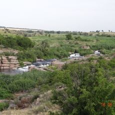 Мальовничий каньйон на річці Кам'янці в Токівських гранітах