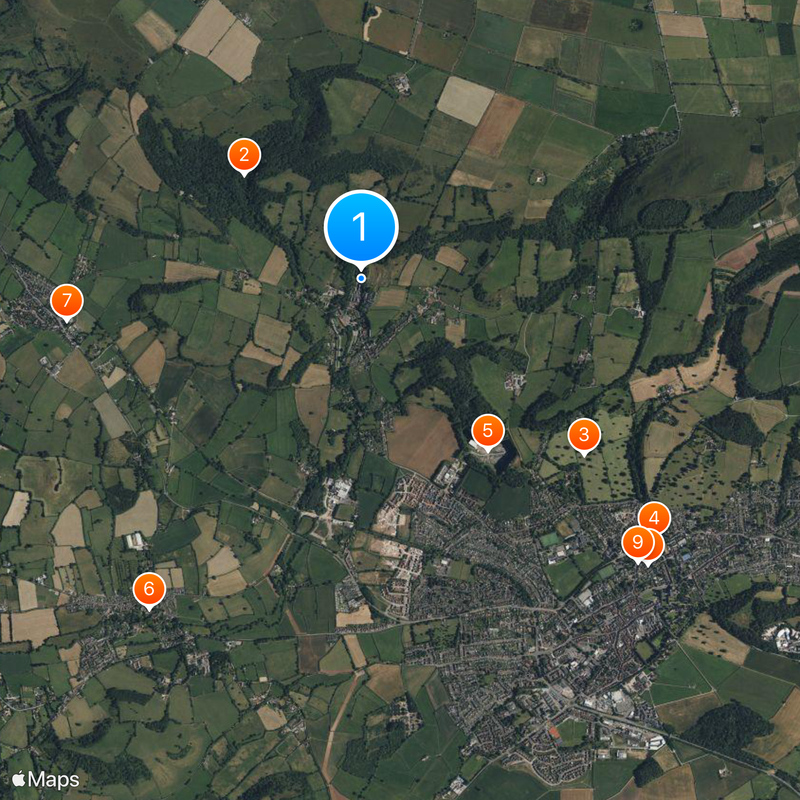 Wookey Hole Caves Mapa