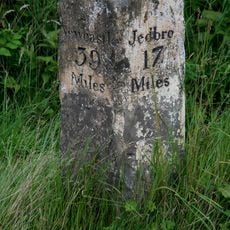 Milestone Circa 100 Yards North-West Of Low Byrness