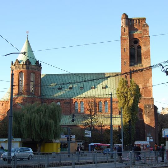 Surroundings of the Immaculate Conception of St. Mary church in Warsaw
