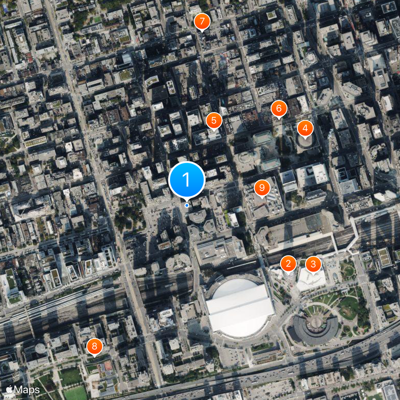 CPA Canada Map