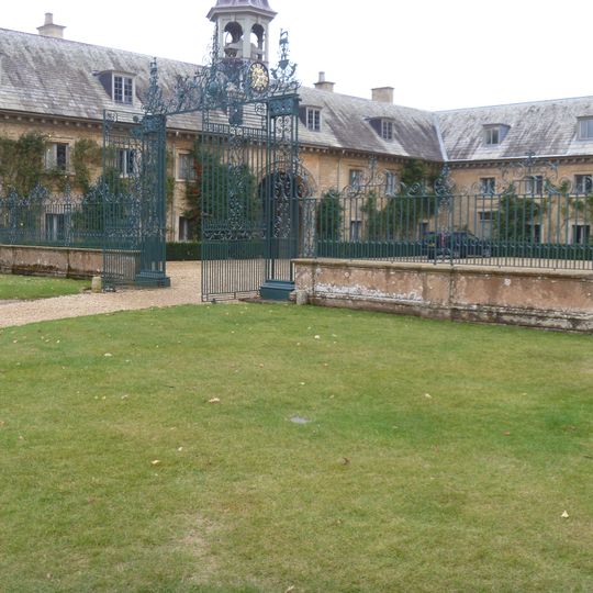 Screen And Gateway To West Courtyard At Belton House