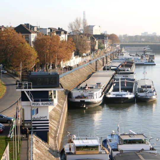 Complexe portuaire de Duisbourg