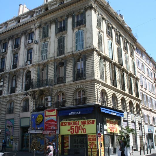 Immeuble, 1 rue Saint-Ferréol, Canebière