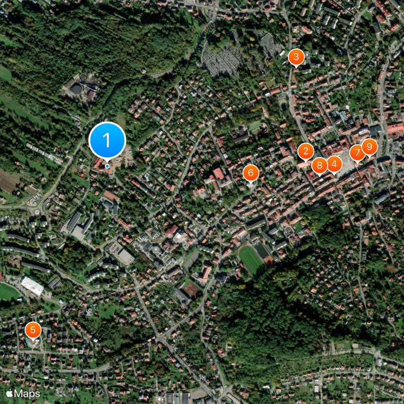 Bochnia Salt Mine Map