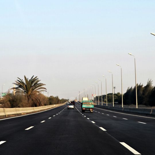 Cairo–Alexandria desert road