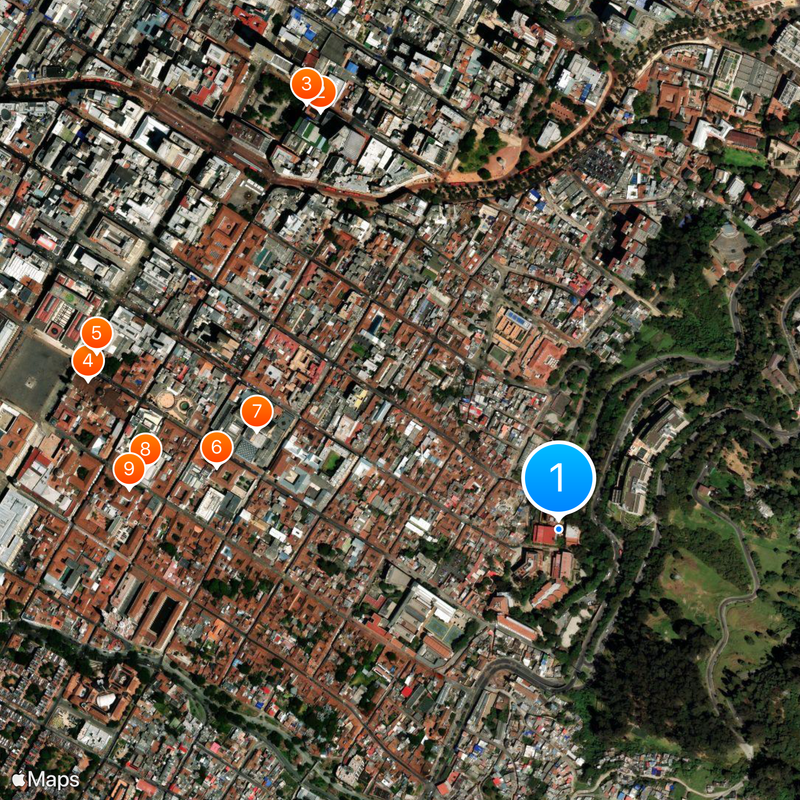 Universidad Externado de Colombia Map