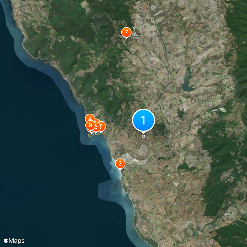 Rosignano Marittimo Mapa