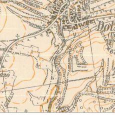 Kříž západně od Dolního Jamného