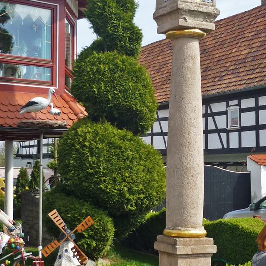 Katholische Kapelle Cunnewitz und Bildstock Dorfstraße