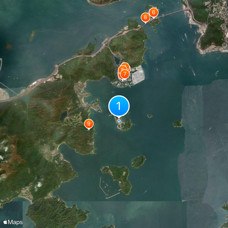 Peng Chau Map