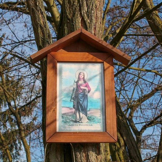 Obrázek ve Slatinkách na okraji obce