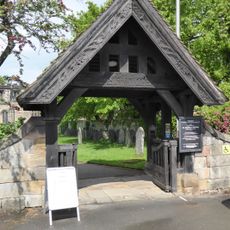 Lychgate and Churchyard Wall at St Wystans Church