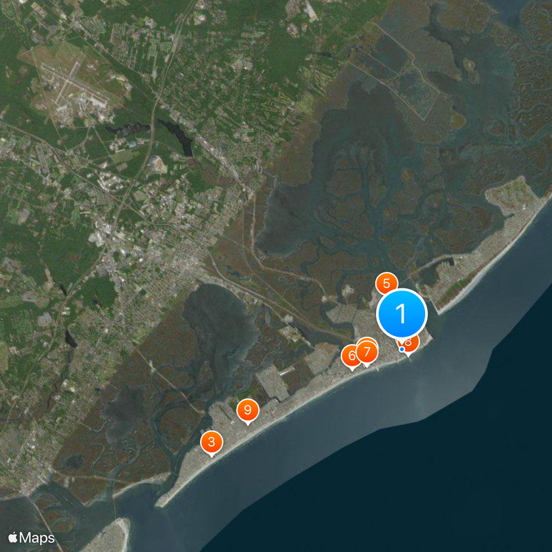 Resorts Casino Hotel Map