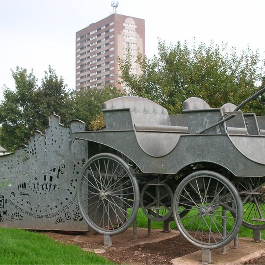 Lanchester Car Monument