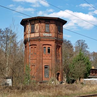 Wasserturm Bahnhof Peitz Ost