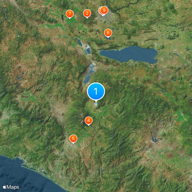 Ciudad Guzmán Mappa
