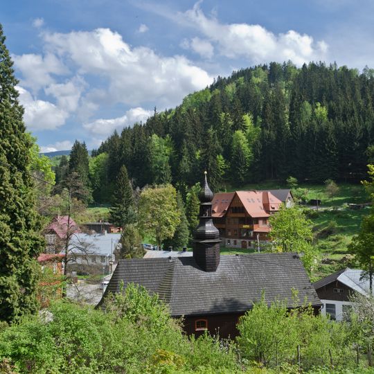 Historic center in Międzygórze