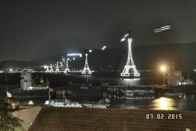 At night 1