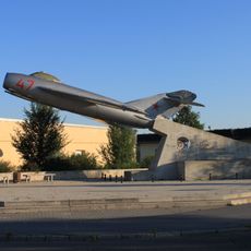 Denkmal der ehemals in Großenhain stationierten sowjetischen Fliegerdivision Major-von-Minckwitz-Allee -