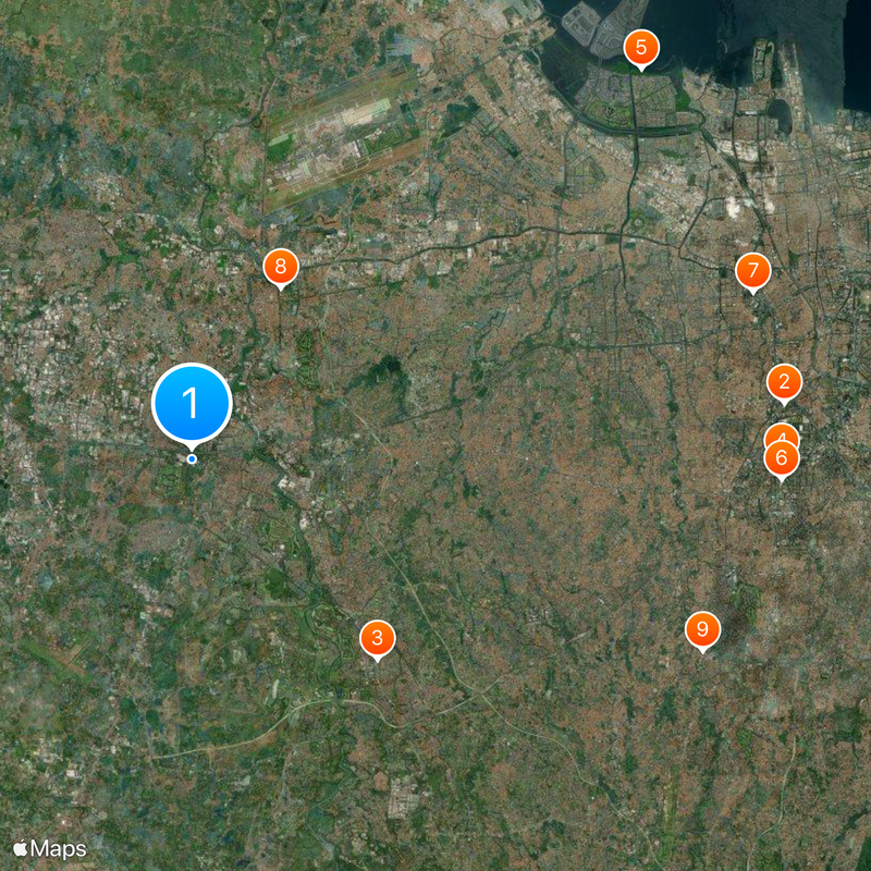 Pelita Harapan University Map