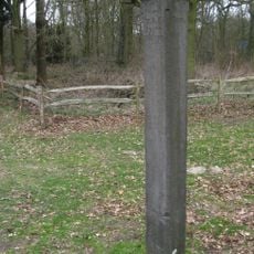 Raaphorst, grenspaal jachtgebied van prins Frederik