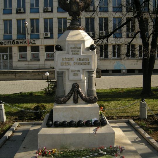 Memorial of the Russian 3rd guard infantry division