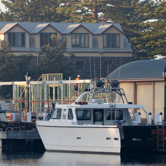 Boats on the Moyne River