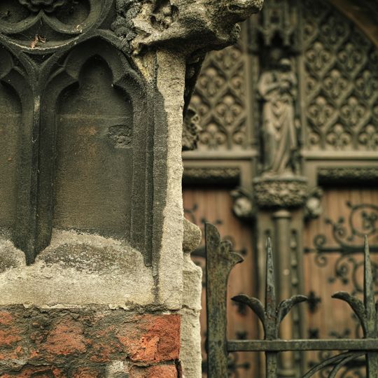 Wall And Gates Of The Church Of Our Lady And The English Martyrs