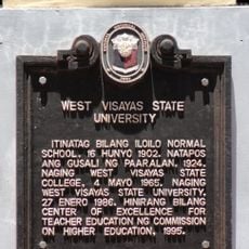 West Visayas State University historical marker