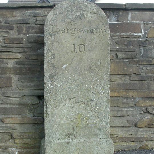 Milestone On West Side Of Road Approximately 15 Metres West Of The Old Greyhound