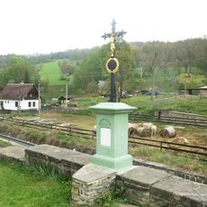 Kříž u zvonice v Merbolticích