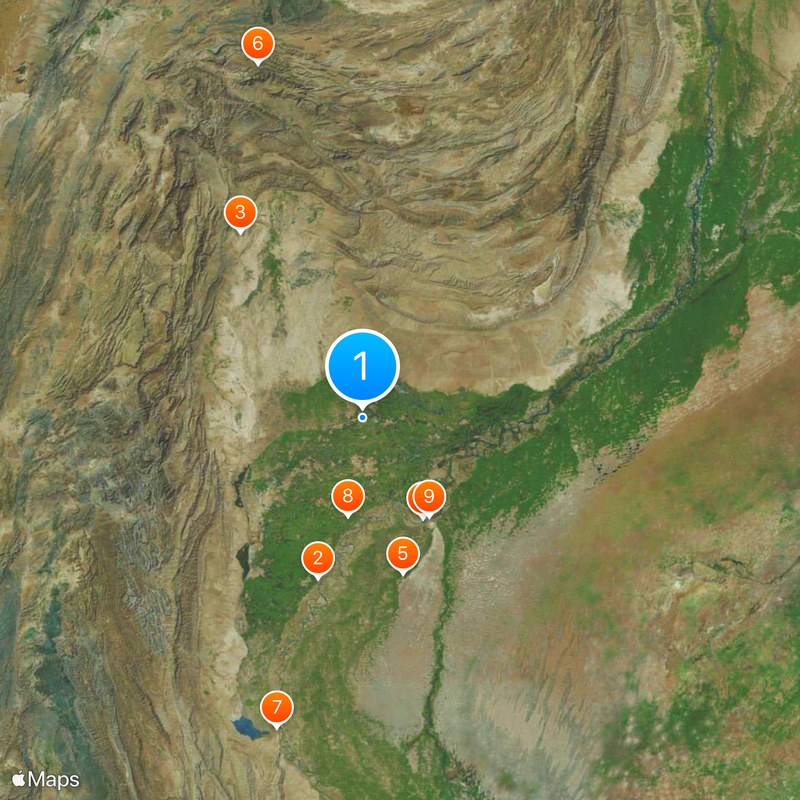Jacobabad Map
