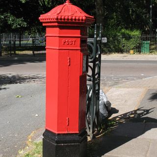 Pillar Box By Junction With Highbury Grove