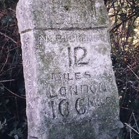 Milestone, 200yds N of S Bypass flyover