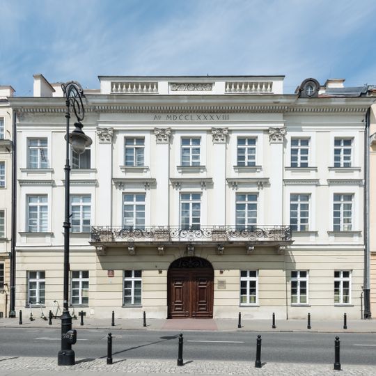 8, Senatorska Street in Warsaw