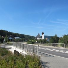 Most přes Šťávnici v Dolní Lhotě