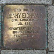 Stolperstein em memória de Henny Eichwald