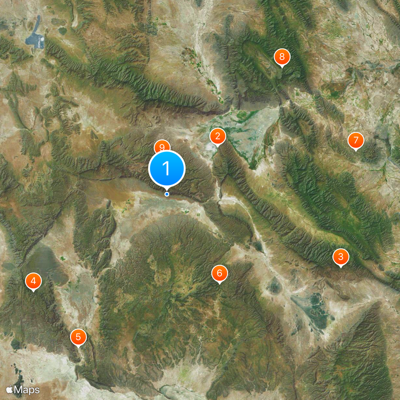 Cuatro Ciénegas Map