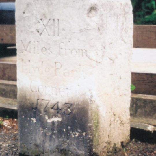 Milestone 12 Miles From London