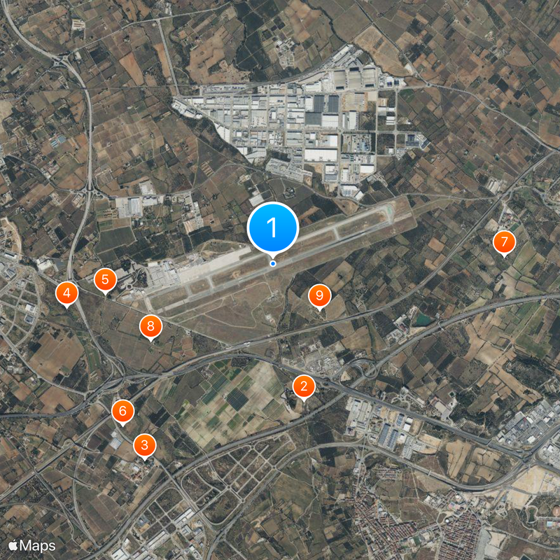 Reus Airport Map