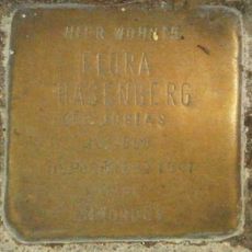 Stolperstein dedicated to Flora Hasenberg