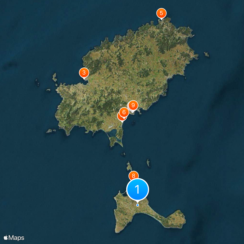 Pitiusic Islands Map