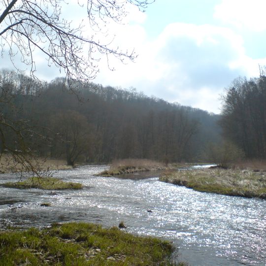 Jagst mit Seitentälern