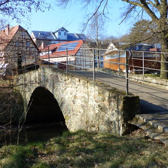 Brücke über die Triebisch Talstraße 12