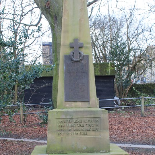 Saltaire Congregational Church War Memorial Obelisk