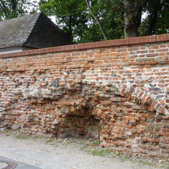 Nordzug der Stadtmauer