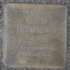 Stolperstein à la mémoire de Helene Heyckendorf